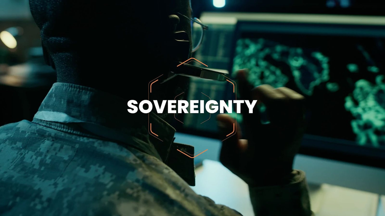 Still from the “EU Defence & Security” film made for EUDIS in Brussels, on the theme of sovereignty